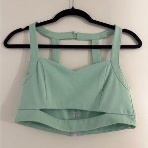 L'ATISTE Aqua Crop Top